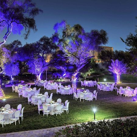 Al Messila, A Luxury Collection Resort & Spa, דוחה מראה חיצוני תמונה The garden at night